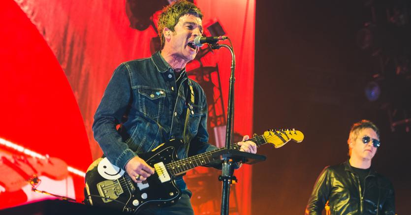 Noel Gallagher ospite internazionale del concertone del primo maggio a Roma (Agf)
