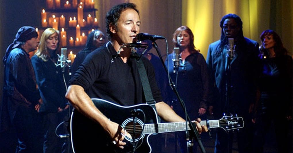 Il tributo di Bruce Springsteen alle vittime dell’11 settembre 
