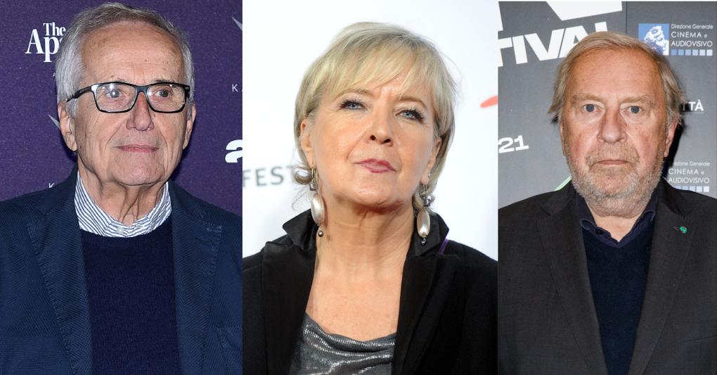 Marco Bellocchio, Piera Detassis e Jerzy Stuhr  