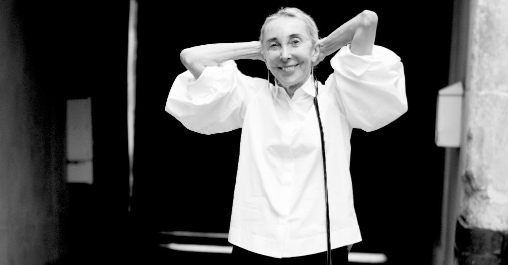 Carla Sozzani, gallerista e fondatrice di 10 Corso Como. 