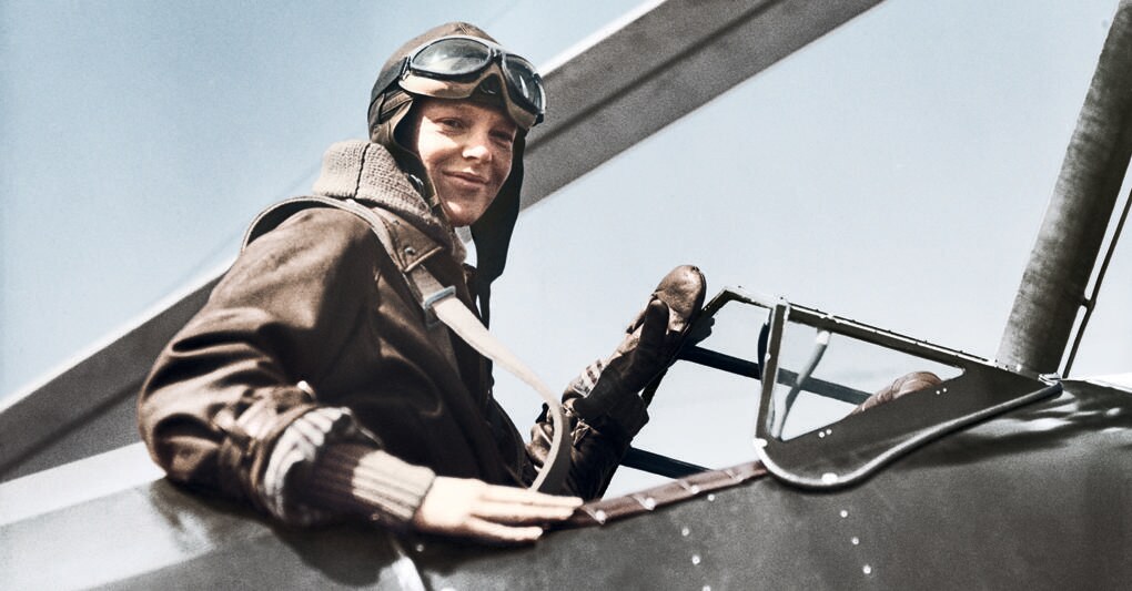 Amelia Eahart. 