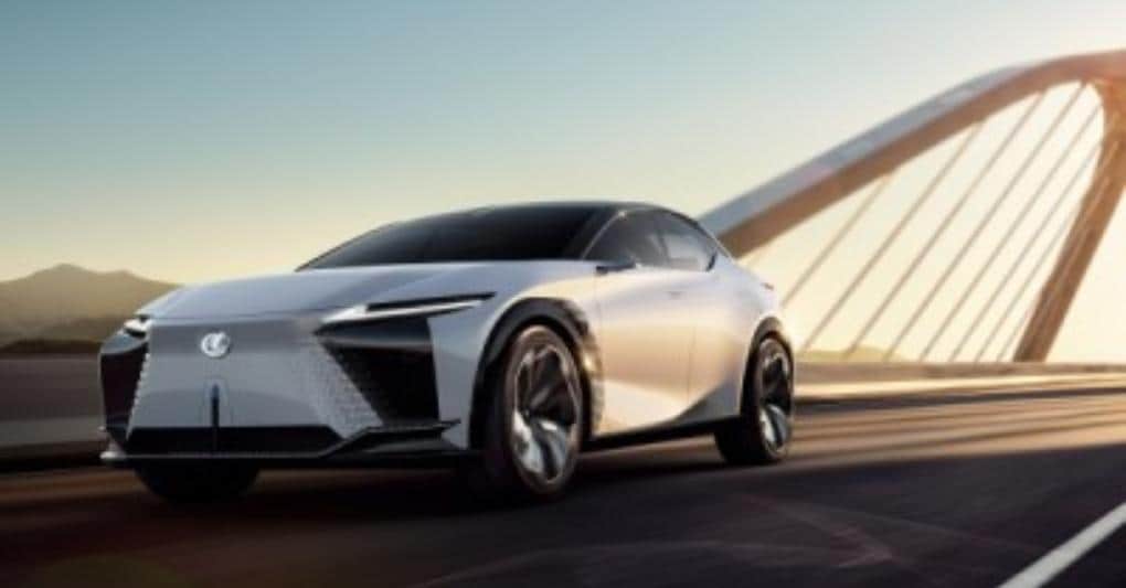 La Lf-Z Electrified di Lexus. 
