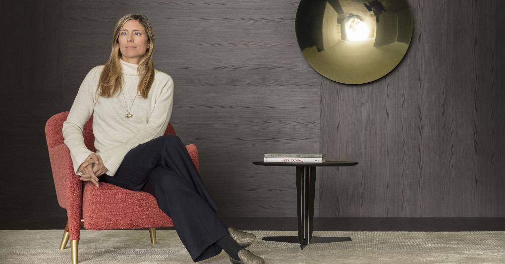 Giulia Molteni, direttore marketing e comunicazione del gruppo fondato nel1934 dai nonni Angelo e Giuseppina Molteni, dagli anni Settanta articolato in quattro brand: Molteni&C (mobili per la casa), Dada (cucine), UniFor (soluzioni per gli ambienti di lavoro), Citterio (pareti divisorie e arredi per l'ufficio). Il Gruppo è presente in più di 90 Paesi con oltre 700 store, di cui 57 flagship store.  