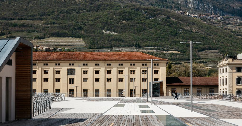 Una vista di Progetto Manifattura, a Rovereto, uno dei più grandi incubatori di startup d’Europa. Foto Lea Anouchinsky. 