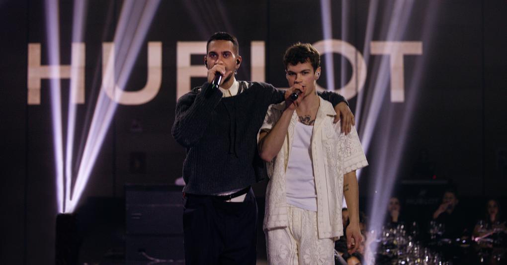 Mahmood e Blanco. 