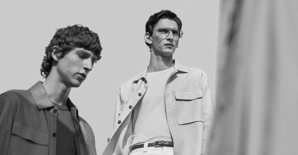Overshirt ERMENEGILDO ZEGNA, parte della collezione di capi Ready to Measure, personalizzabili. 