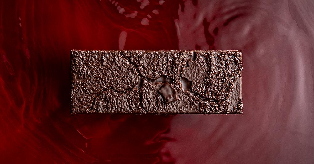 Una tavoletta di cioccolato di Alléno & Rivoire. @Simon Detraz 