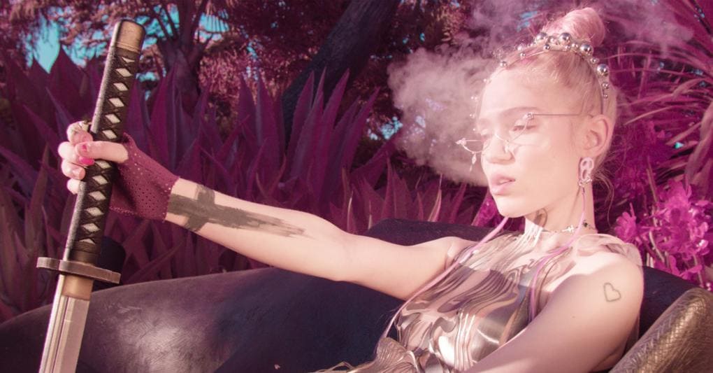 Claire Boucher, 31 anni, canadese, in arte Grimes 