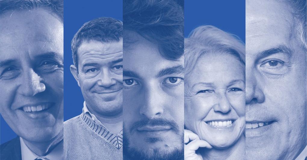 Da sinistra: Enrico Loccioni, Marco Caprai, Salvatore Pagano, Elisabetta Gnudi Angelini e Simone Bettini 