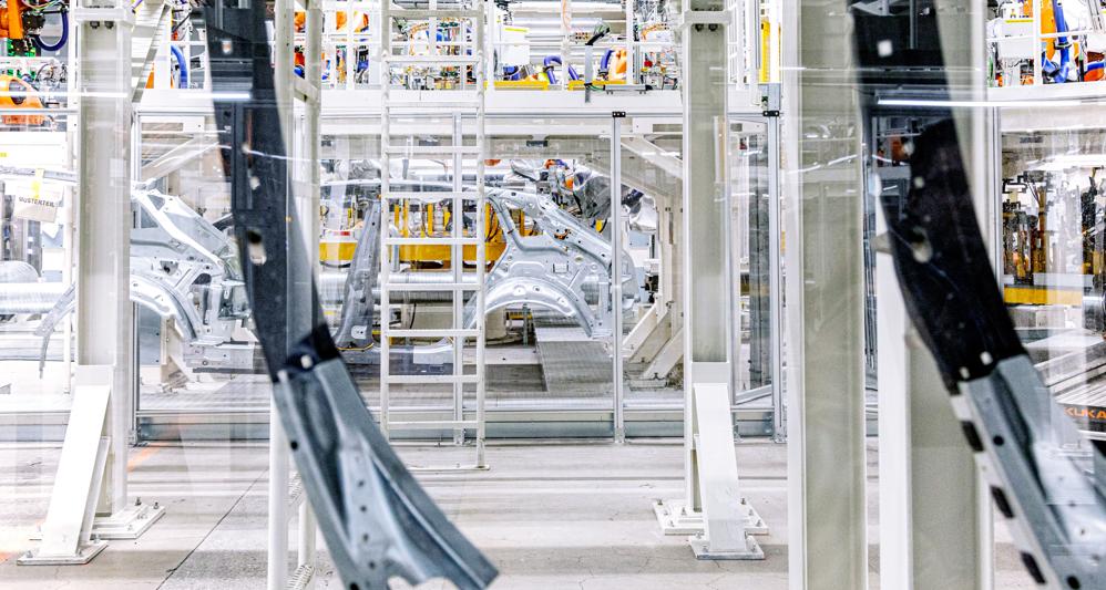 Sassonia, Germania: lo stabilimento di Zwickau del gruppo Volkswagen (Fotografie di Alberto Bernasconi per “IL”) 