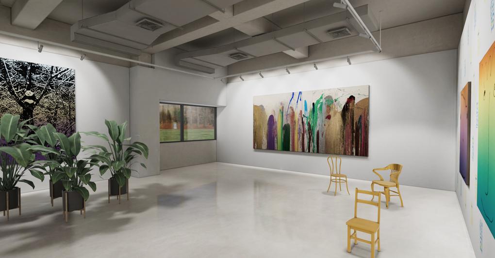Foto in alto e nel pezzo: The Rob Pruitt and John Armleder Show - Massimo De Carlo, V Space  Courtesy Massimo De Carlo, Milan/London/Hong Kong 