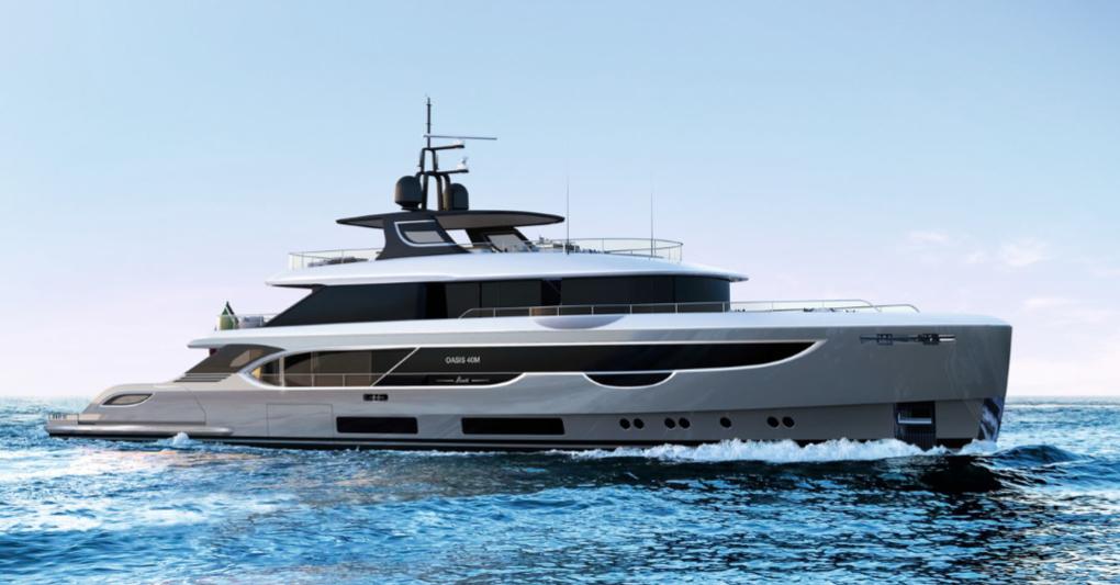 Oasis 40 m di Benetti, in partnership con studio RWD e Bonetti/Kozerski 
