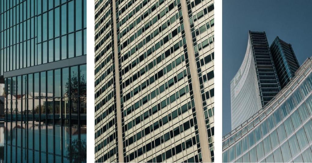 A Milano, piazza Adriano Olivetti e il grattacielo Pirelli  