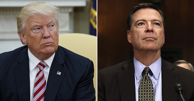 Donald Trump e James Comey  (Epa/Michael Reynolds/Shawn Thew) 