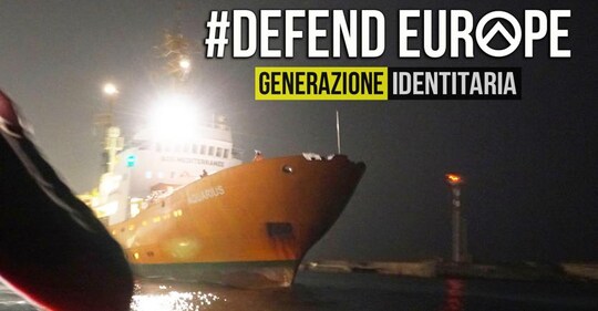 Migranti, la nave anti-Ong di «Generazione identitaria» è già ...