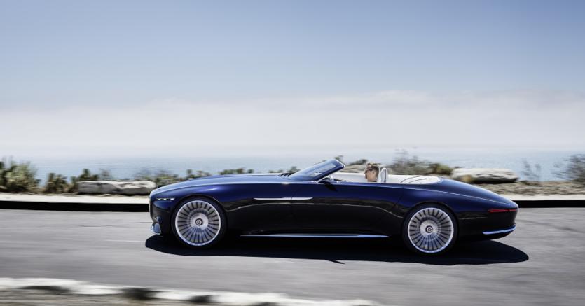 Mercedes Studia La Cabriolet Elettrica Con Una Concept Svelato A Pebble Beach Il Sole 24 Ore