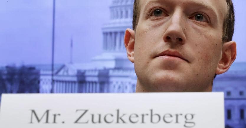 Mark Zuckerberg  il fondatore di Facebook