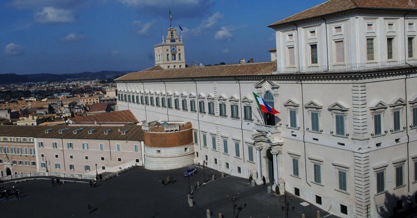 Esterni del Palazzo Quirinale (Agf)