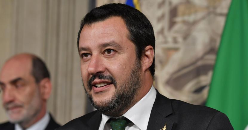 Il leader della Matteo Salvini, neo ministro dell’Interno e vicepremier