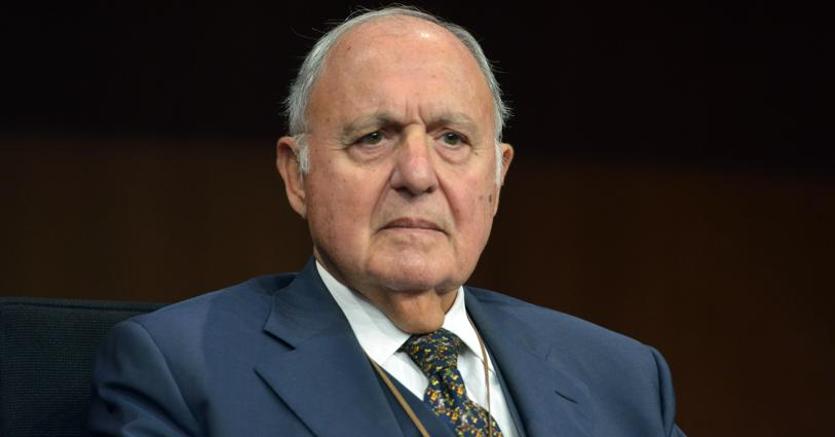 Il ministro degli Affari esteri Paolo Savona (Imagoeconomica)