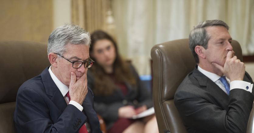 Il presidente della Federal Reserve Jerome Powell 