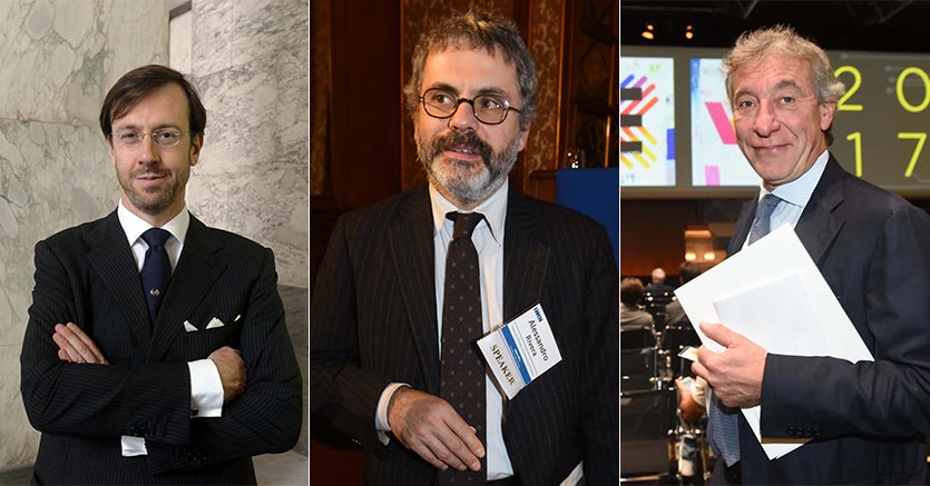 Fabrizio Palermo, Alessandro Rivera, Giuseppe Bonomi