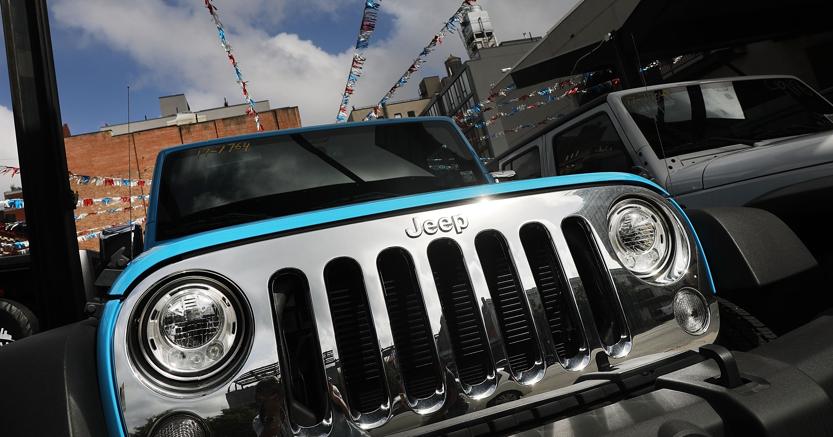 Il marchio Jeep è stato il principale motore della crescita di Fca degli ultimi anni (Afp)