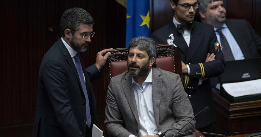 Roberto Fico con Riccardo Fraccaro - Imagoeconomica