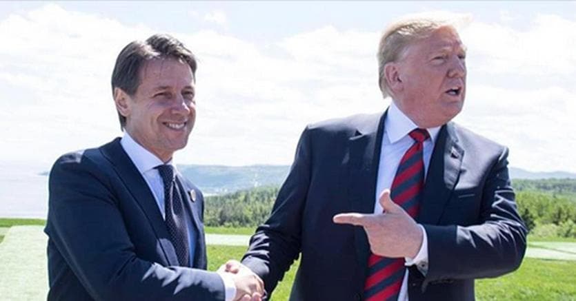 Luned il premier Conte sar ricevuto alla Casa Bianca dal presidente Usa Donald Trump. I due si sono incontrati gi in occasione del recente vertice G7 in Canada (Ansa)   