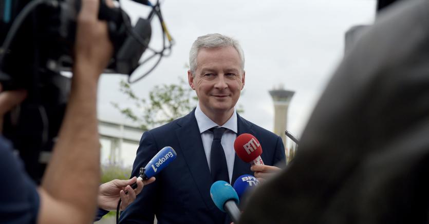 Doppio incontro del titolare francese dell’Economia, Bruno Le Maire (nella foto Afp), con i ministri Giovanni Tria (Economia) e Luigi Di Maio (Sviluppo Economico)