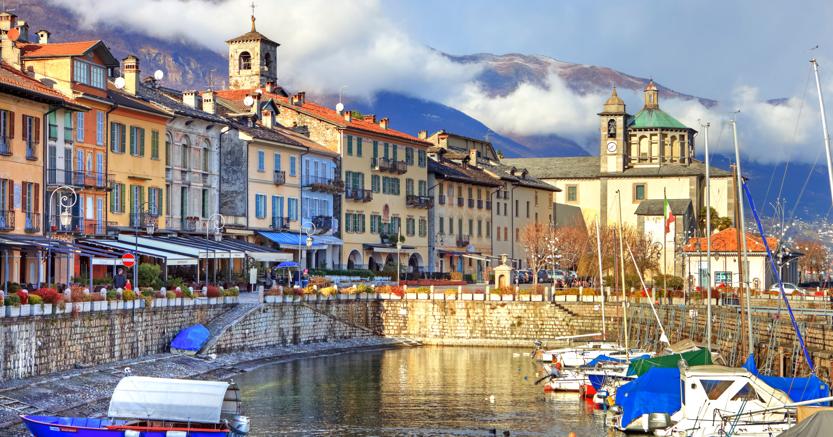 Una veduta di Verbania sul lago Maggiore