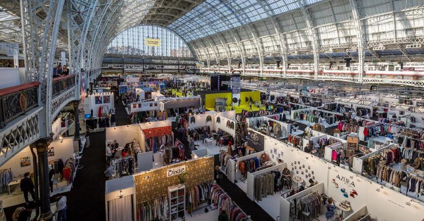 La fiera di moda «Pure London», che si svolge a Londra