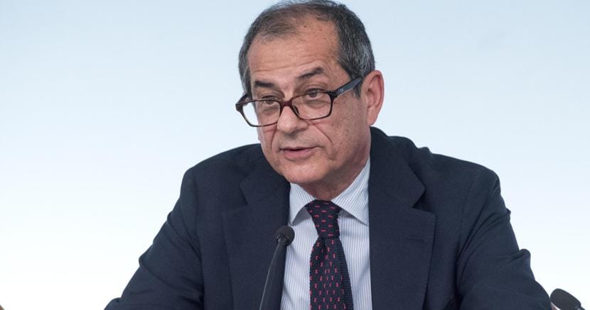 Il ministro dell’Economia Giovanni Tria (Ansa)
