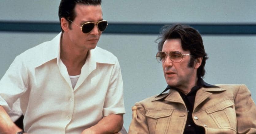 Una scena del film «Donnie Brasco» (1997), citato da Di Maio come esempio del lavoro di un agente provocatore