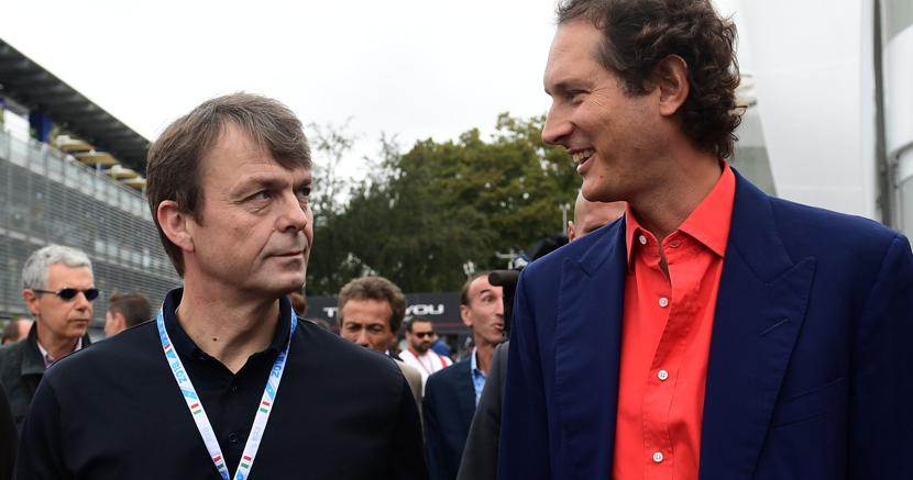Michael Manley, Ceo di Fca (a sinistra) con John Elkann