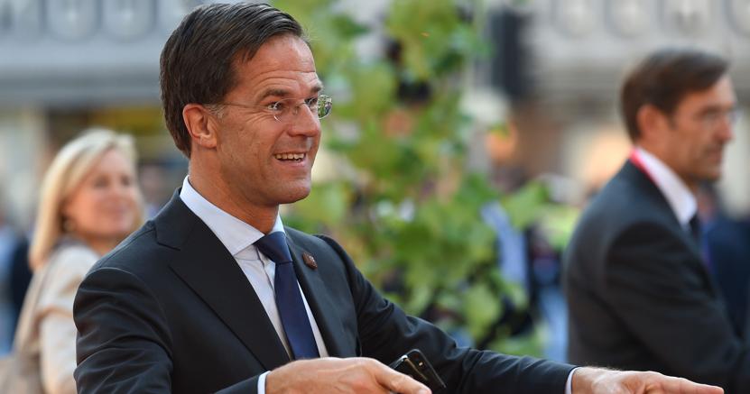 Il premier olandese Mark Rutte (AFP)