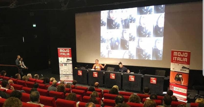 Nico Piro ed Enrico Farro al Mojo Italia Festival alla Casa del cinema di Roma