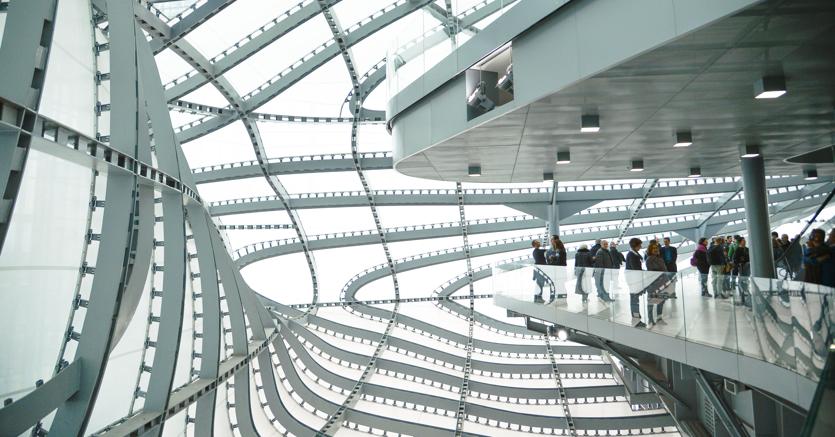 Il congresso Iba. Dal 7 al 12 ottobre Roma ospiterà la conferenza dell’International bar association che si svolgerà alla «Nuvola» dell’Eur (nella foto di Afp)