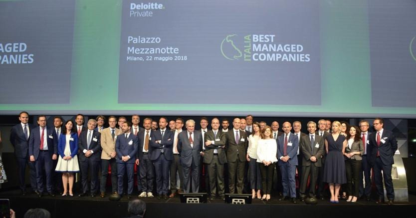 I premiati alla prima edizione di Deloitte Best Managed Companies
