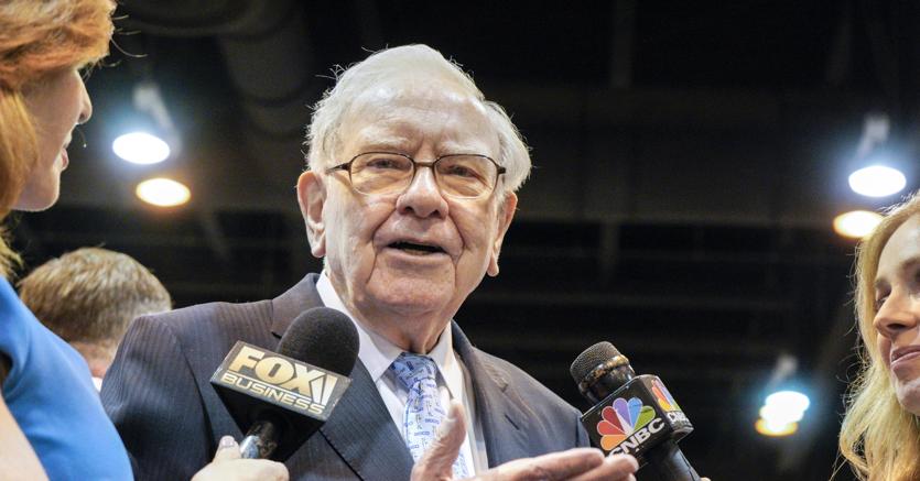 Warren Buffett, entrato con il 9% del capitale in Cattolica Assicurazioni (Foto Ansa)