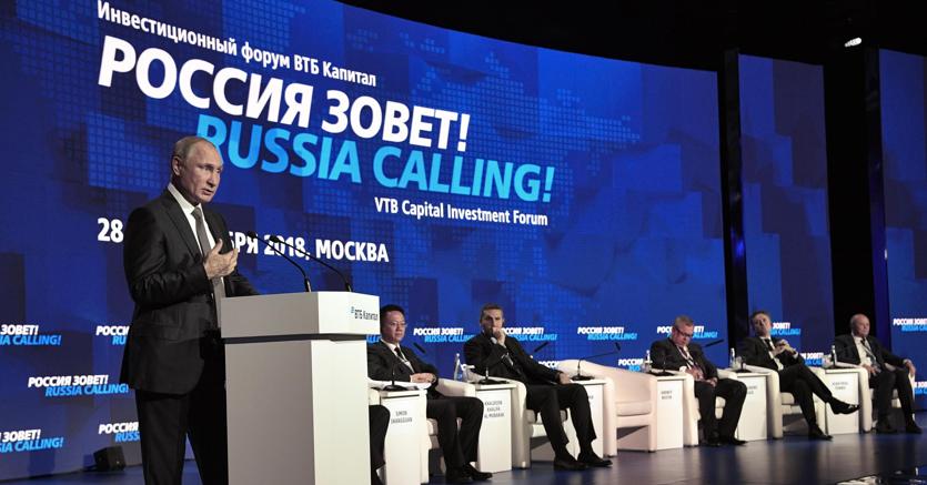 La Russia chiama. L’intervento di Vladimir Putin all’Investment Forum di VTB Capital a Mosca