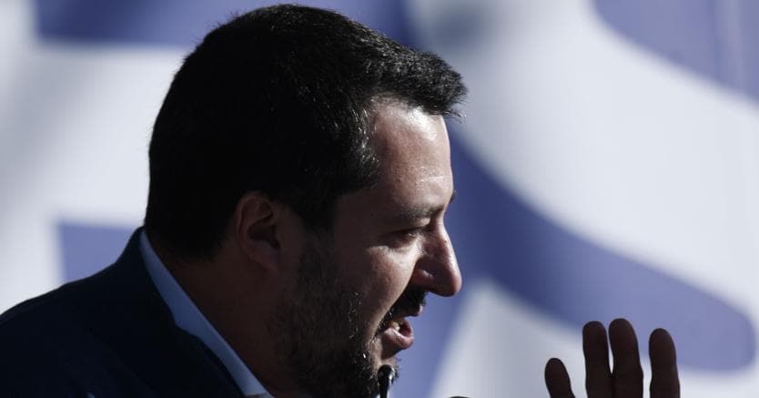 In un’intervista al Washington Post, a luglio il leader leghista aveva dichiarato di essere favorevole al riconoscimento di Israele come capitale dello Stato d’Israele, “strappando” con la linea di politica estera classica dell’Italia di paese mediatore super partes (foto Afp)