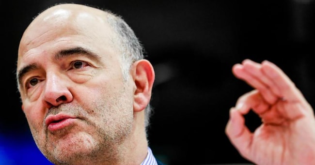 Il Commissario Ue Pierre Moscovici 