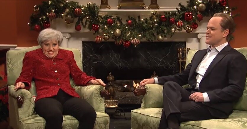 Al Saturday Night Live Theresa May e David Cameron vengono presi in giro da Kate McKinnon e Matt Damon