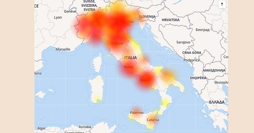 Una mattina da dimenticare per Tim, disservizi in tutta ...