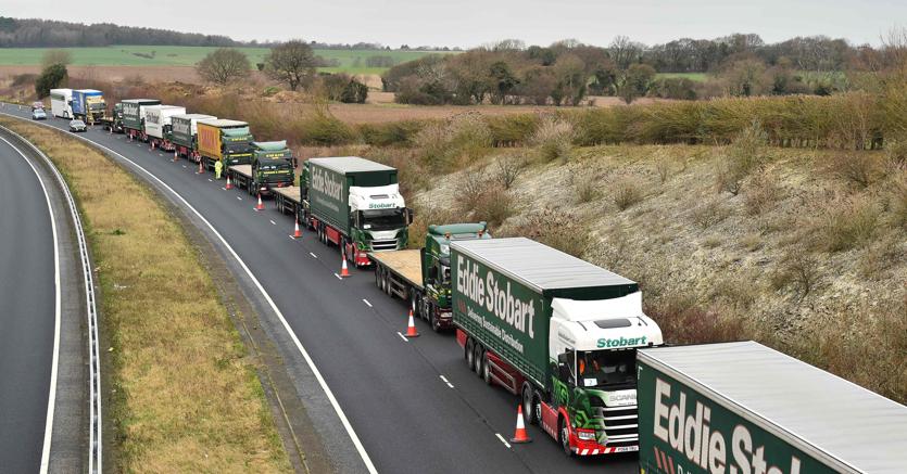 Nell’ipotesi di una “Hard Brexit”, ovvero nel caso in cui l’Unione europea e il Regno Unito non raggiungessero un accorso sull’uscita di Londra, le imprese italiane rischiano di perdere fino a circa 9 miliardi (foto Afp)