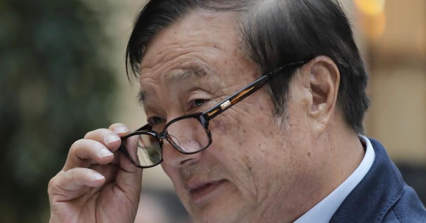 Ren Zhengfei, fondatore e ceo di Huawei (Foto AP)