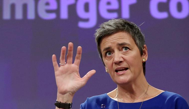 Margrethe Vestager , commissaria europea alla Concorrenza - REUTERS/Yves Herman