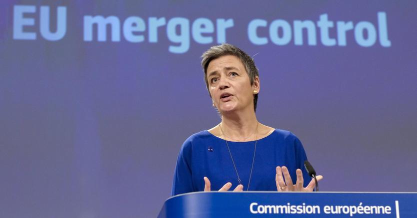 La c ommissaria Ue alla Concorrenza Margrethe Vestager