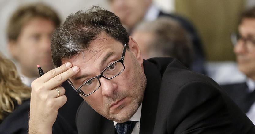 Il sottosegretario alla presidenza del Consiglio dei ministri, Giancarlo Giorgetti (foto Ansa)